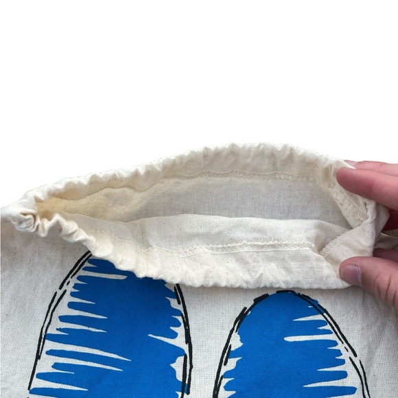 Sabah Slides Cotton Shoe Storage Dust Bag Protection 10x15 1/2 EUC - Picture 4 of 7